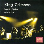 Live in Mainz, Germany, 1974 cover
