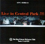 Live in Central Park, NYC, 1974 cover